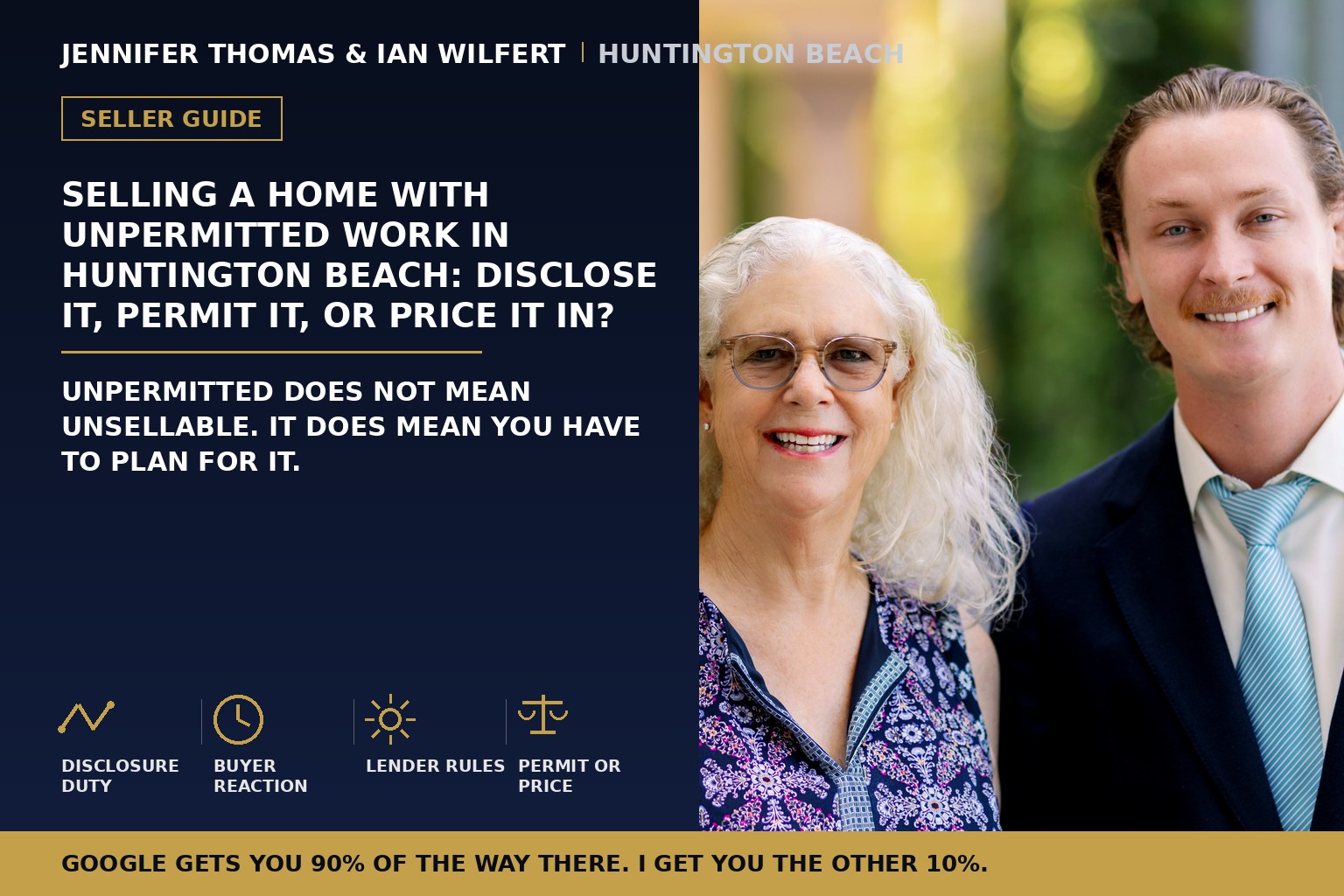 Selling a Home With Unpermitted Work in Huntington Beach: Disclose It, Permit It, or Price It In?