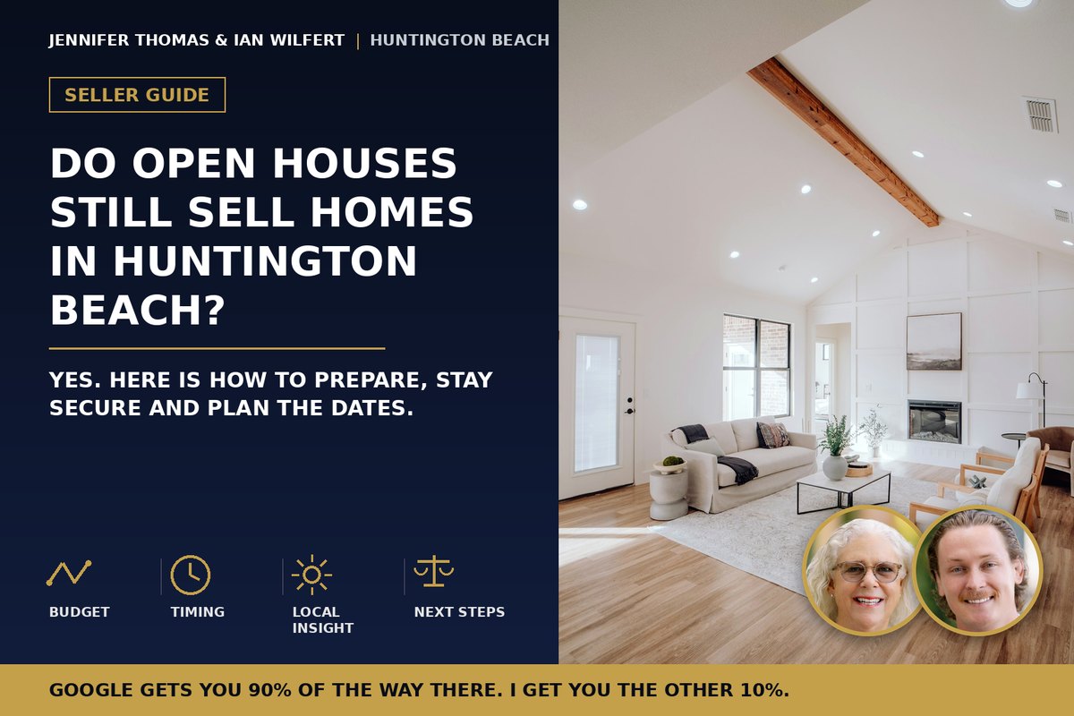 Do Open Houses Still Sell Homes in Huntington Beach?