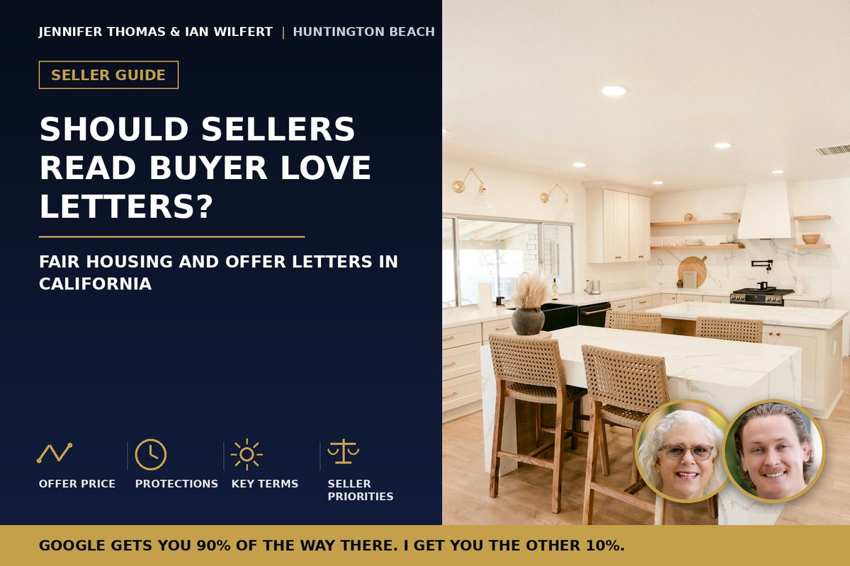 Should Sellers Read Buyer Love Letters? Fair Housing and Offer Letters in California