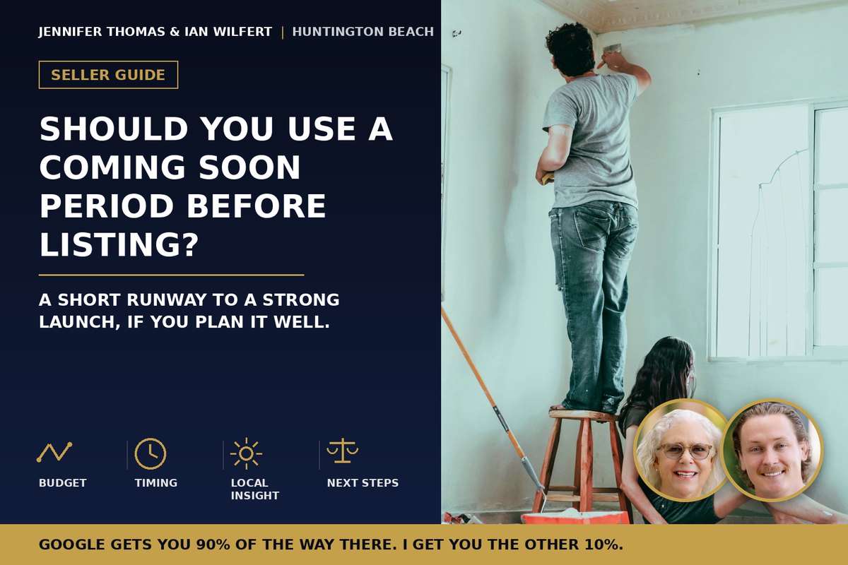 Should You Use a Coming Soon Period Before Listing?