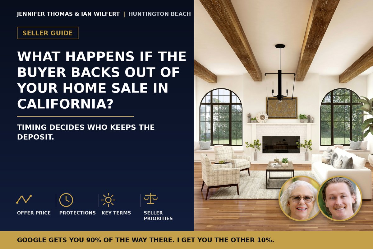 What Happens If the Buyer Backs Out of Your Home Sale in California?